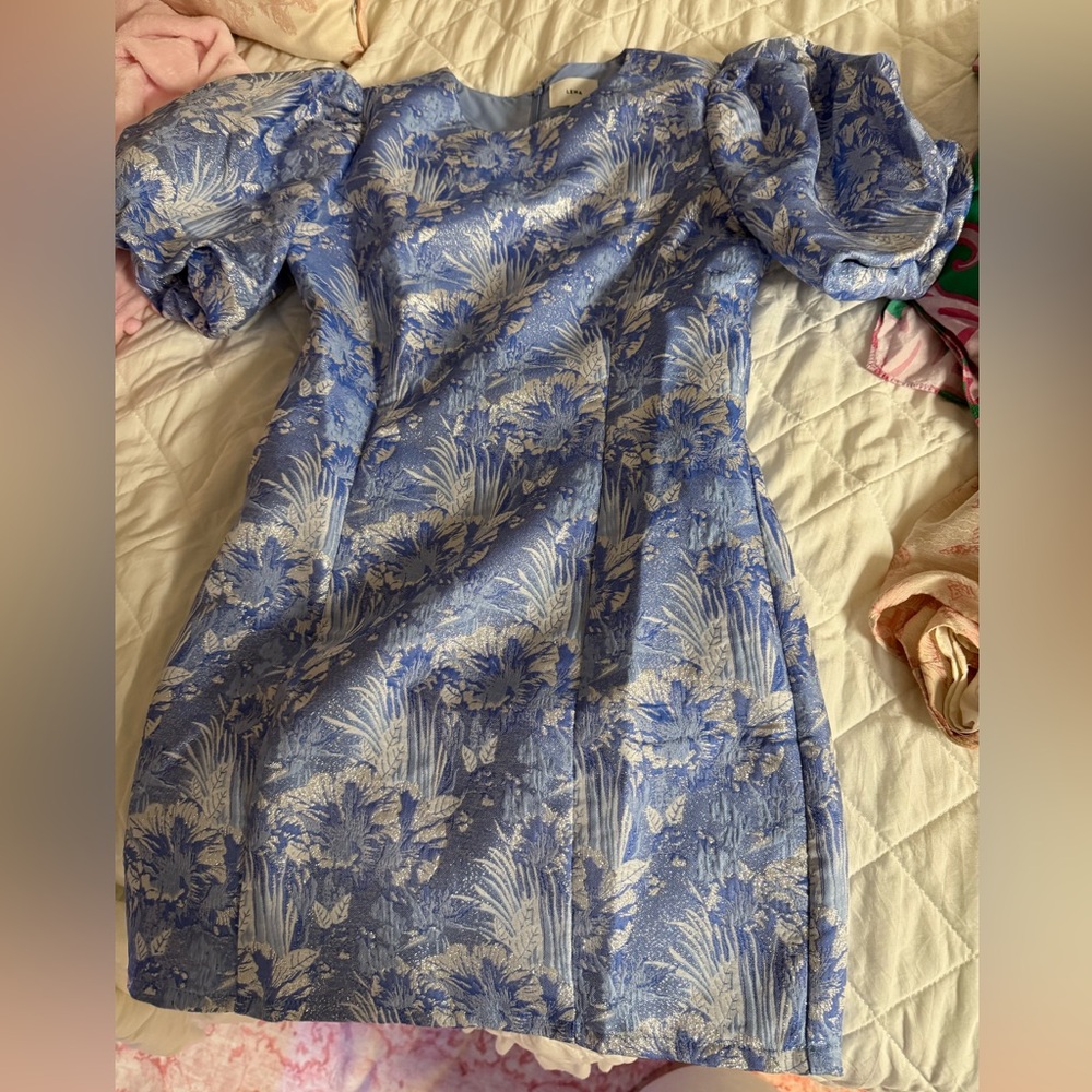 Triple Threads Lelani mini dress blue